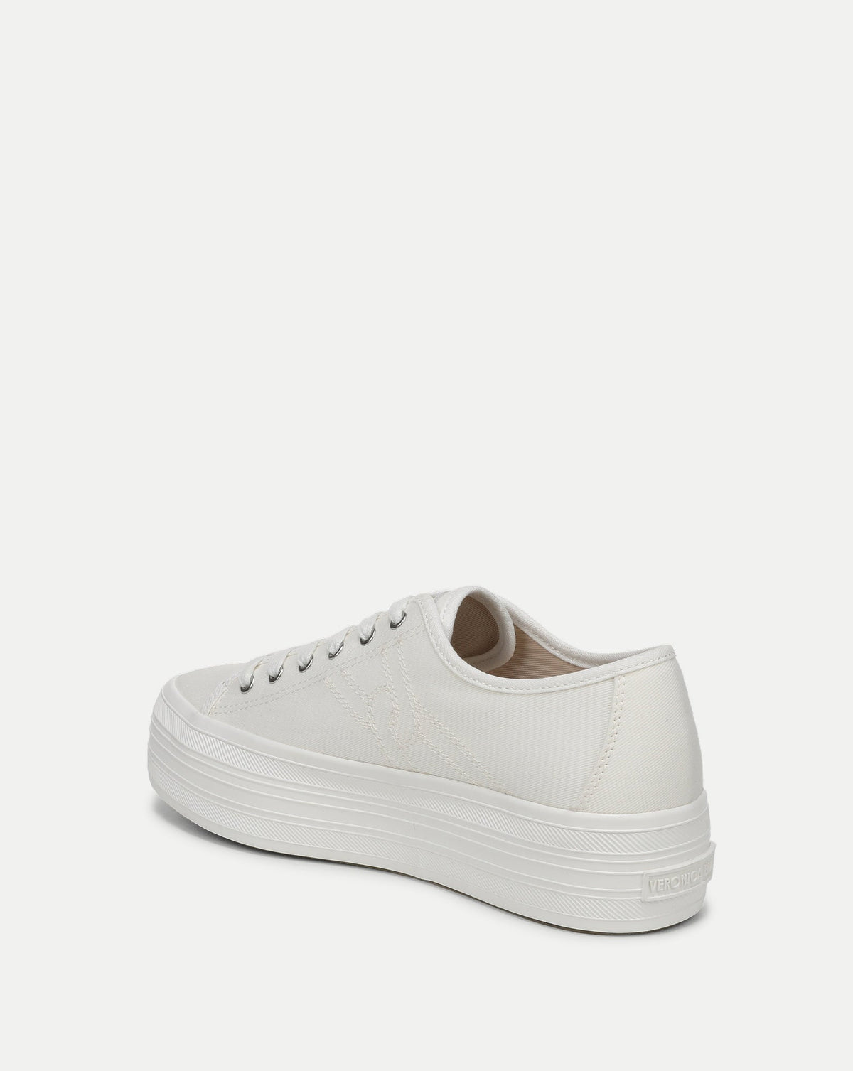 Truett Platform Sneaker in White Coconut - Veronica Beard Hot Sale