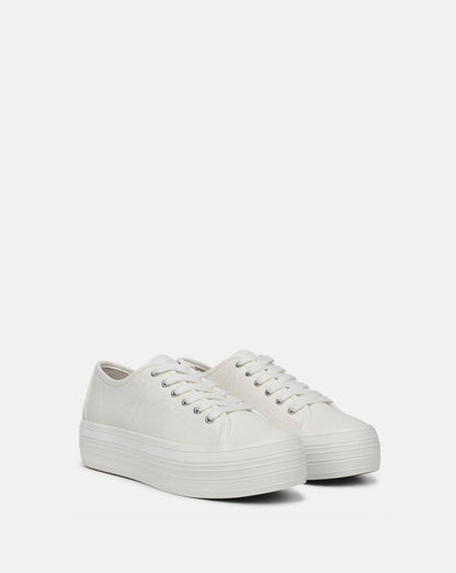Truett Platform Sneaker in White Coconut - Veronica Beard Hot Sale
