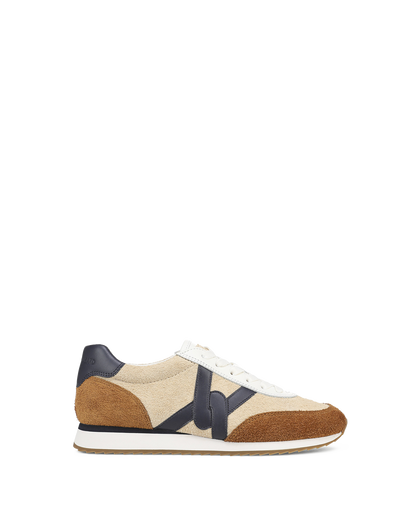 Penrose Sneaker in Beige & Tan - Veronica Beard Essential