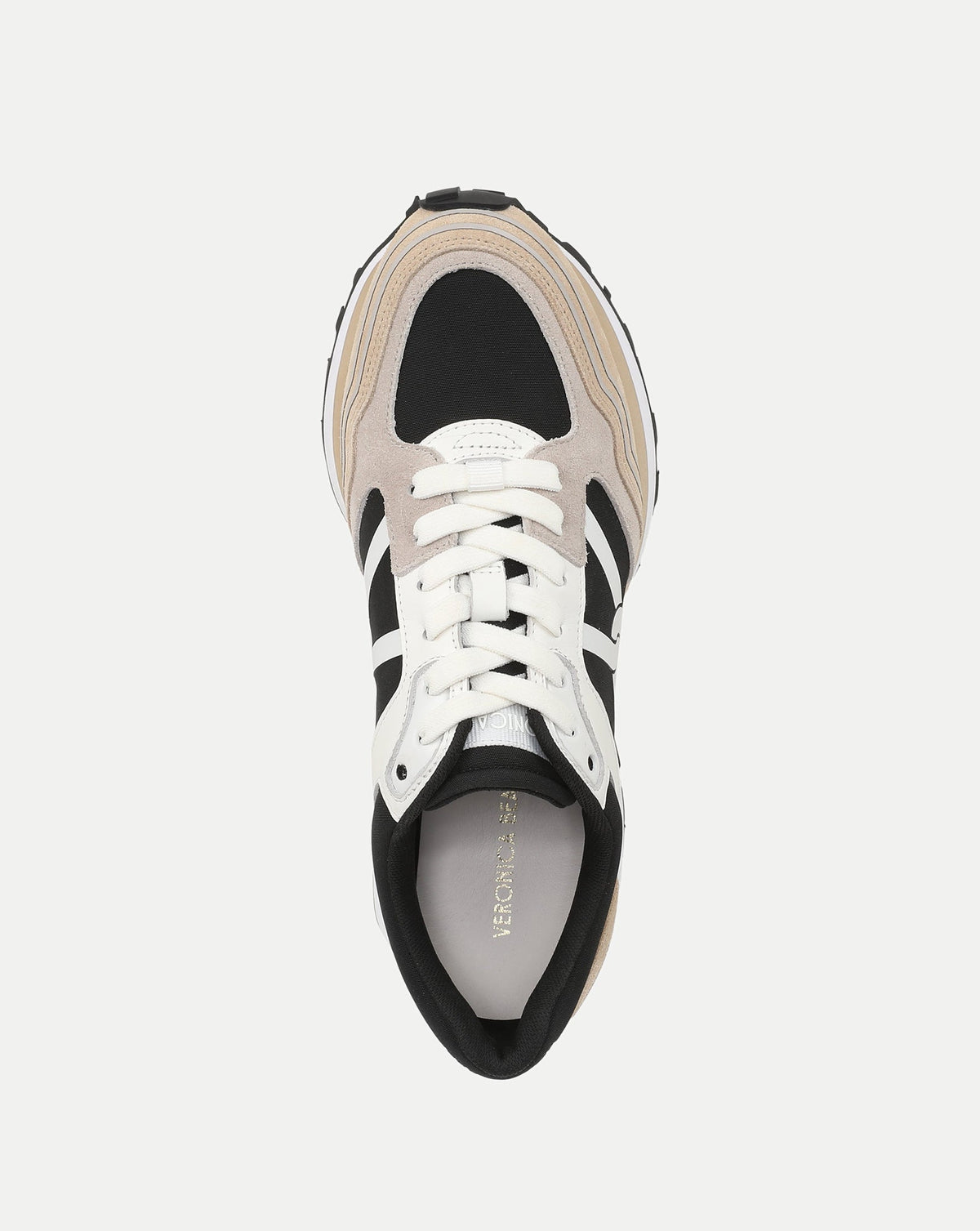 Valentina Sport Sneaker in Sand/Black - Veronica Beard Smart Buy