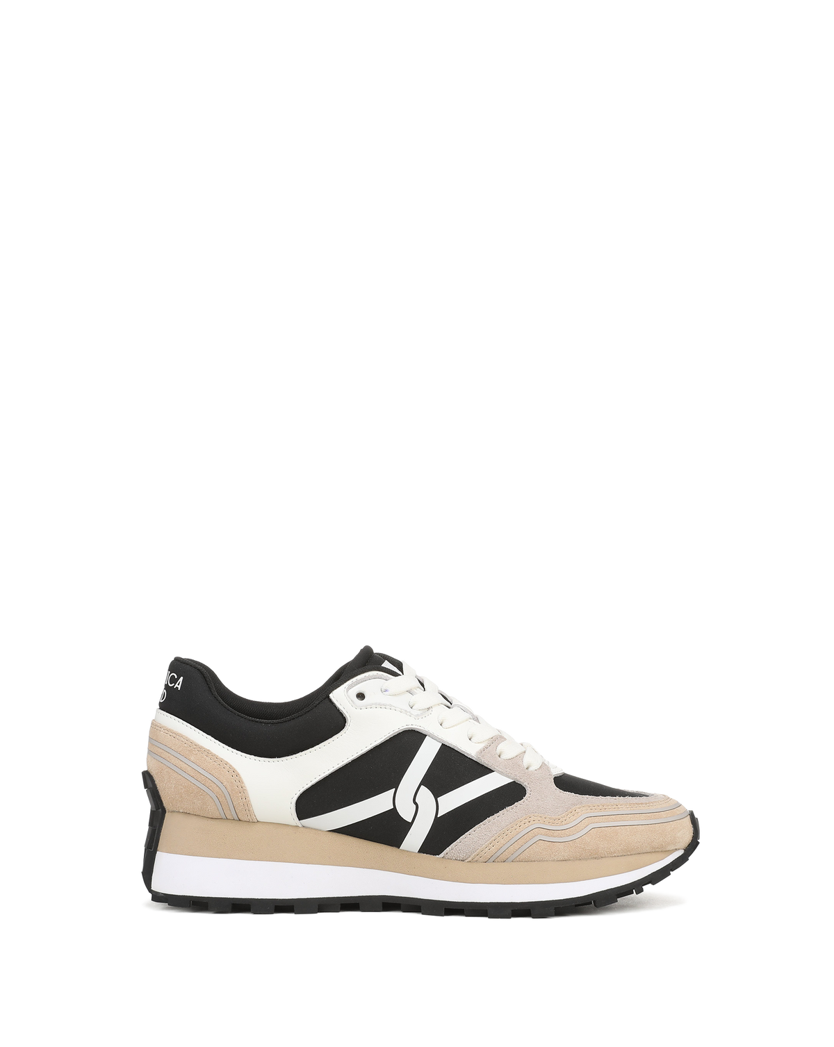 Valentina Sport Sneaker in Sand/Black - Veronica Beard Smart Buy