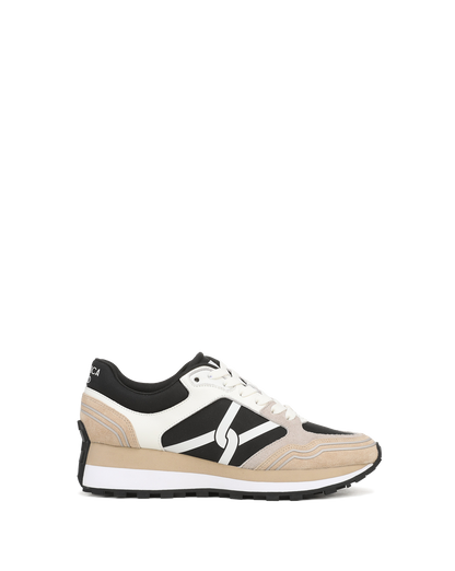 Valentina Sport Sneaker in Sand/Black - Veronica Beard Smart Buy