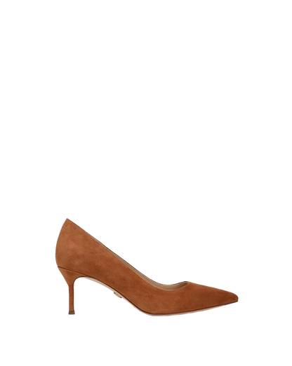Rita Suede Pump in Hazelwood - Veronica Beard Recommended