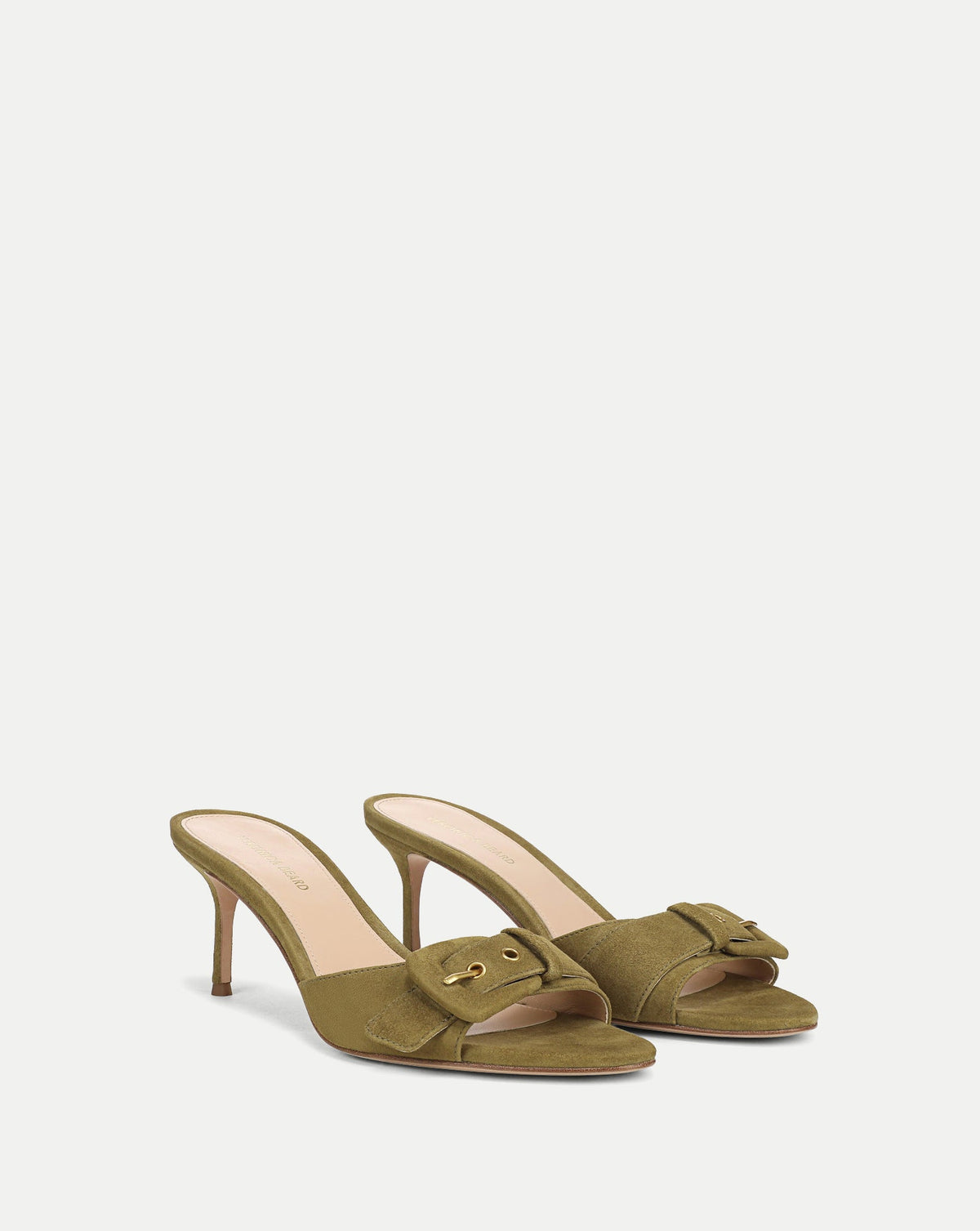 Tia Buckle Sandal in Fennel Green - Veronica Beard Trusted