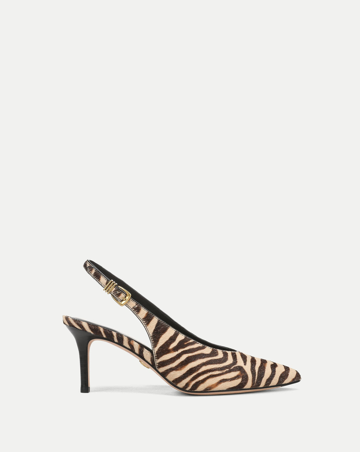 Luciana Slingback Heel in Zebra Print - Veronica Beard Value