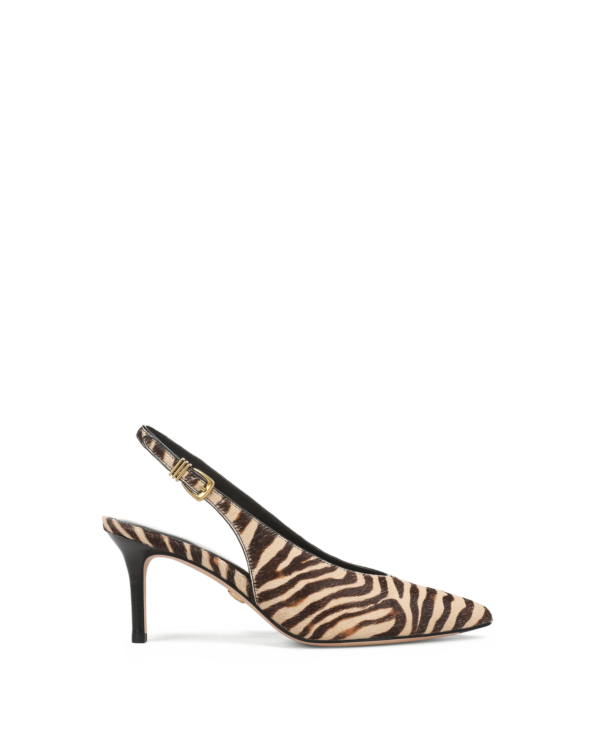 Luciana Slingback Heel in Zebra Print - Veronica Beard Value