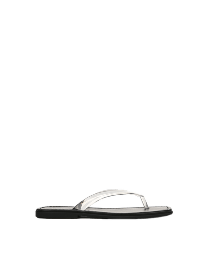 Clea Jelly Flip-Flop Sandal in Clear - Veronica Beard Featured