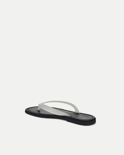 Clea Jelly Flip-Flop Sandal in White - Veronica Beard Featured