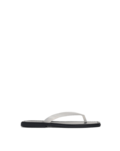Clea Jelly Flip-Flop Sandal in White - Veronica Beard Featured