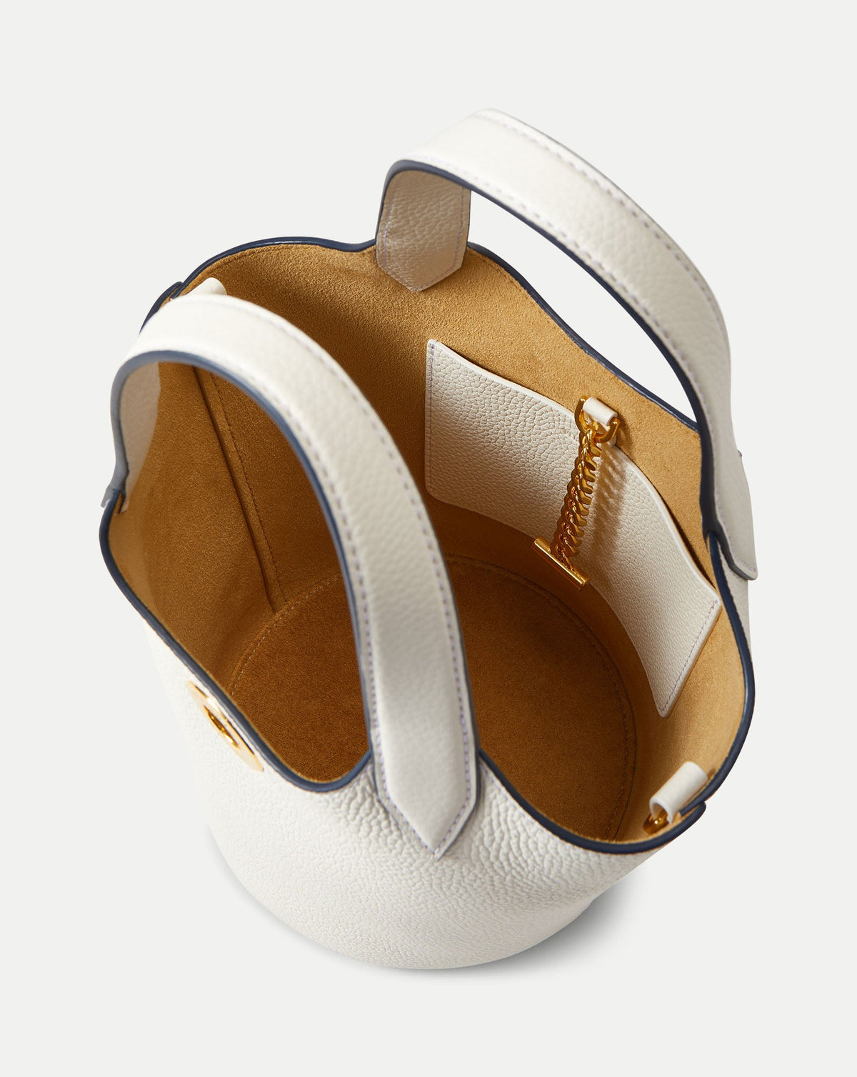 Anchor Top-Handle Bag in Off White Leather - Veronica Beard Value