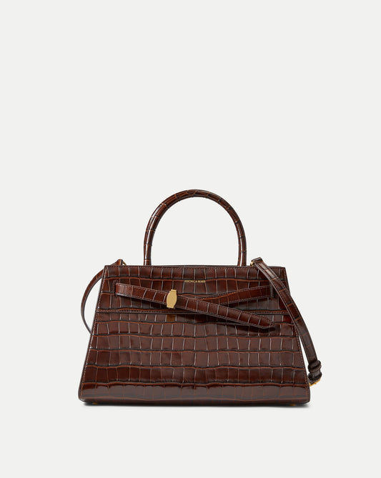 Veronica Beard Dash Bag in Brown Chestnut - Veronica Beard Customer Favorite