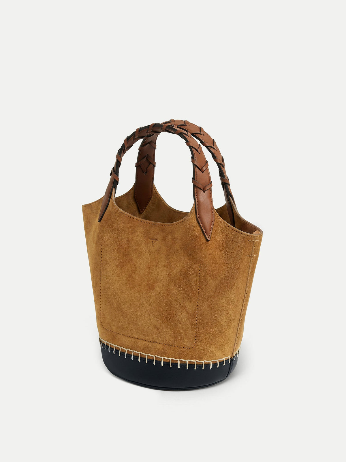 Suede Anchor Bag in Acorn Multi - Veronica Beard Top Pick