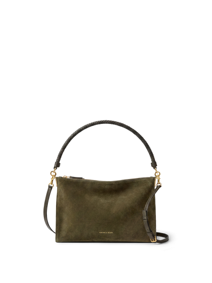 Small Vida Shoulder Bag in Cypress - Veronica Beard Classic