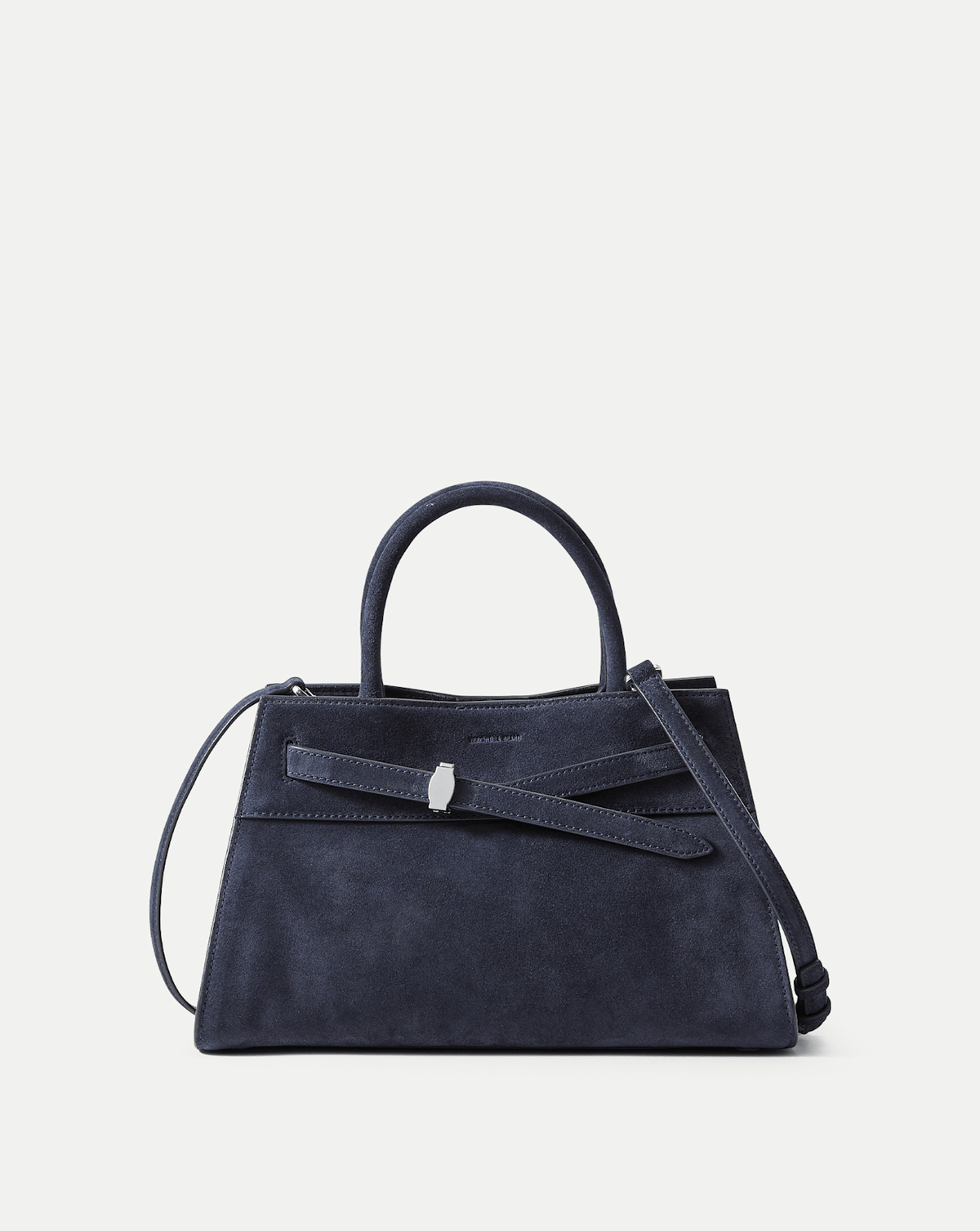Veronica Beard Dash Bag in Navy Seude - Veronica Beard Exclusive