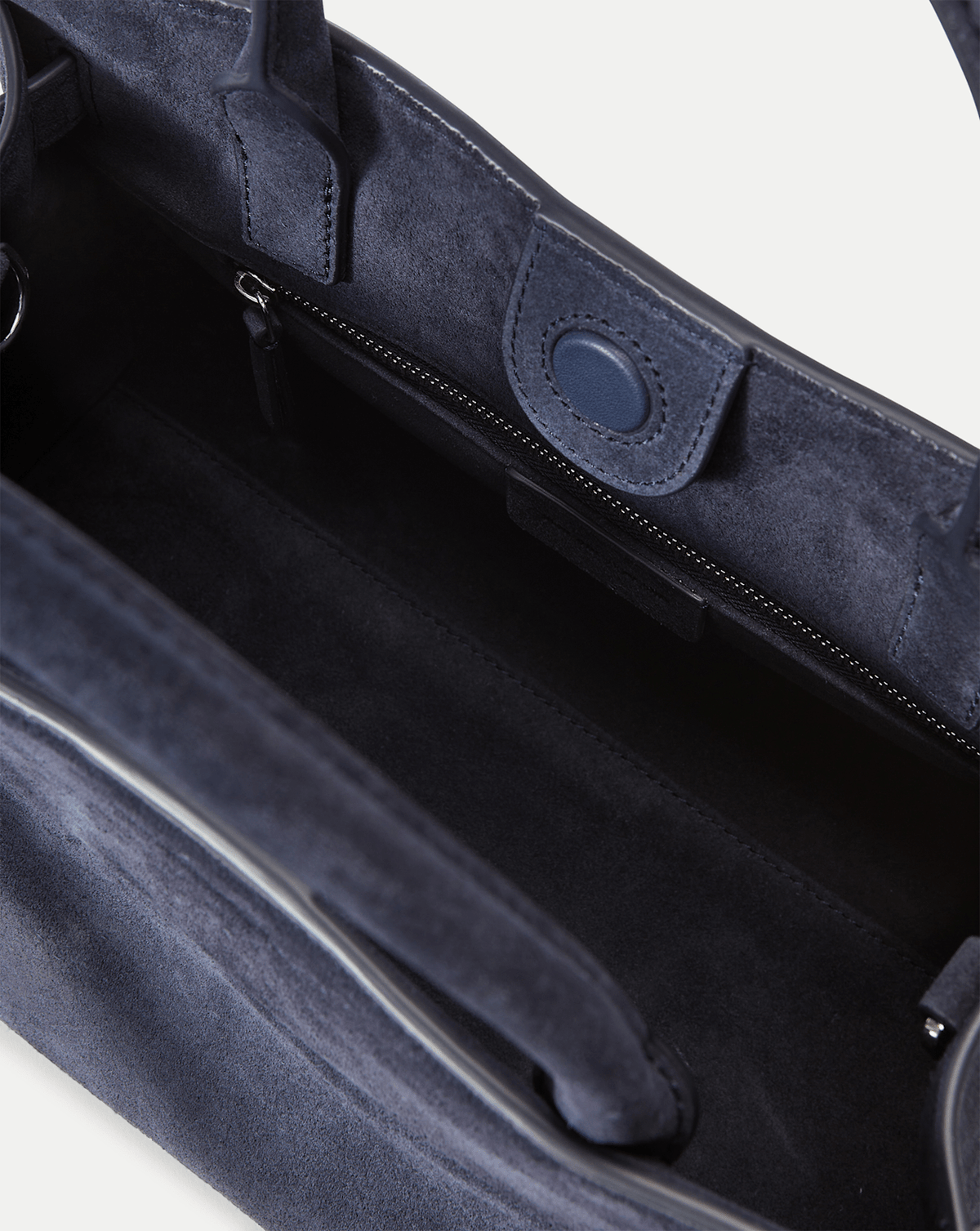 Veronica Beard Dash Bag in Navy Seude - Veronica Beard Exclusive