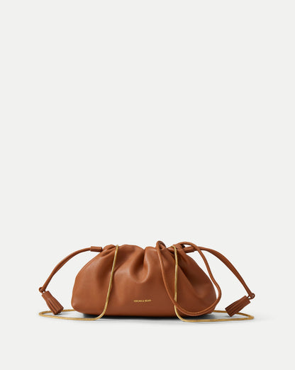 Small Veronica Beard Stash Bag in Tan Hazelwood - Veronica Beard Discount