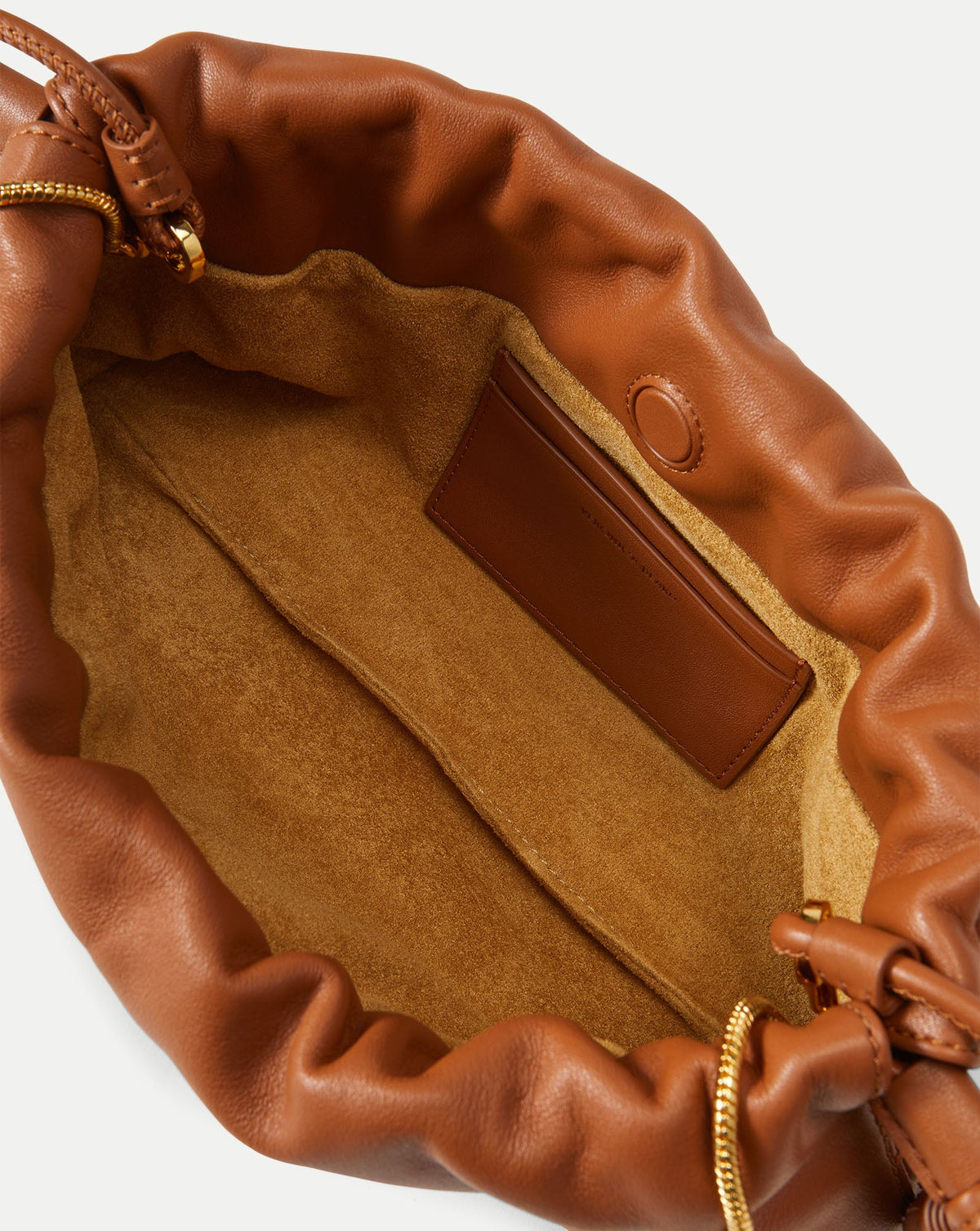 Small Veronica Beard Stash Bag in Tan Hazelwood - Veronica Beard Discount