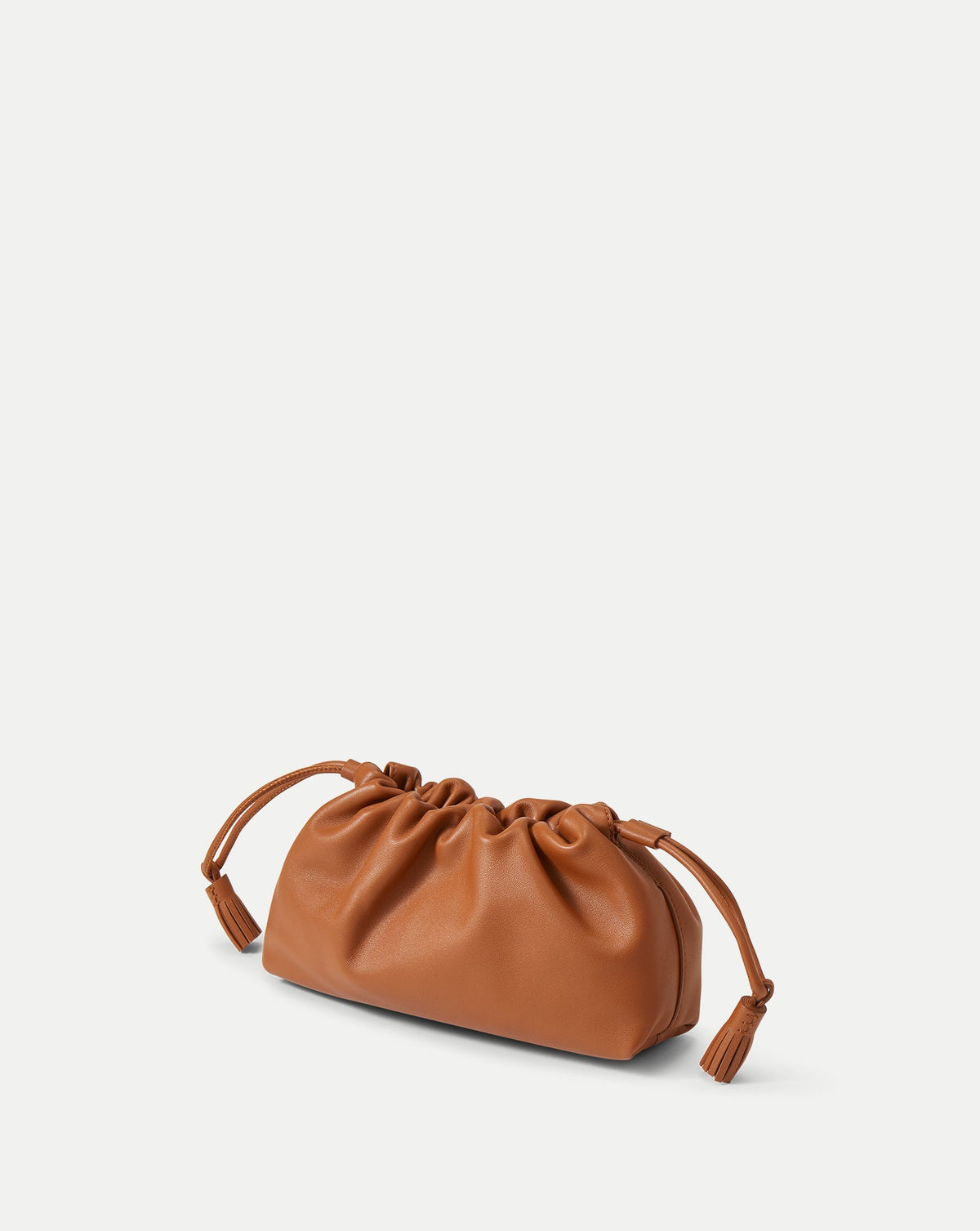 Small Veronica Beard Stash Bag in Tan Hazelwood - Veronica Beard Discount