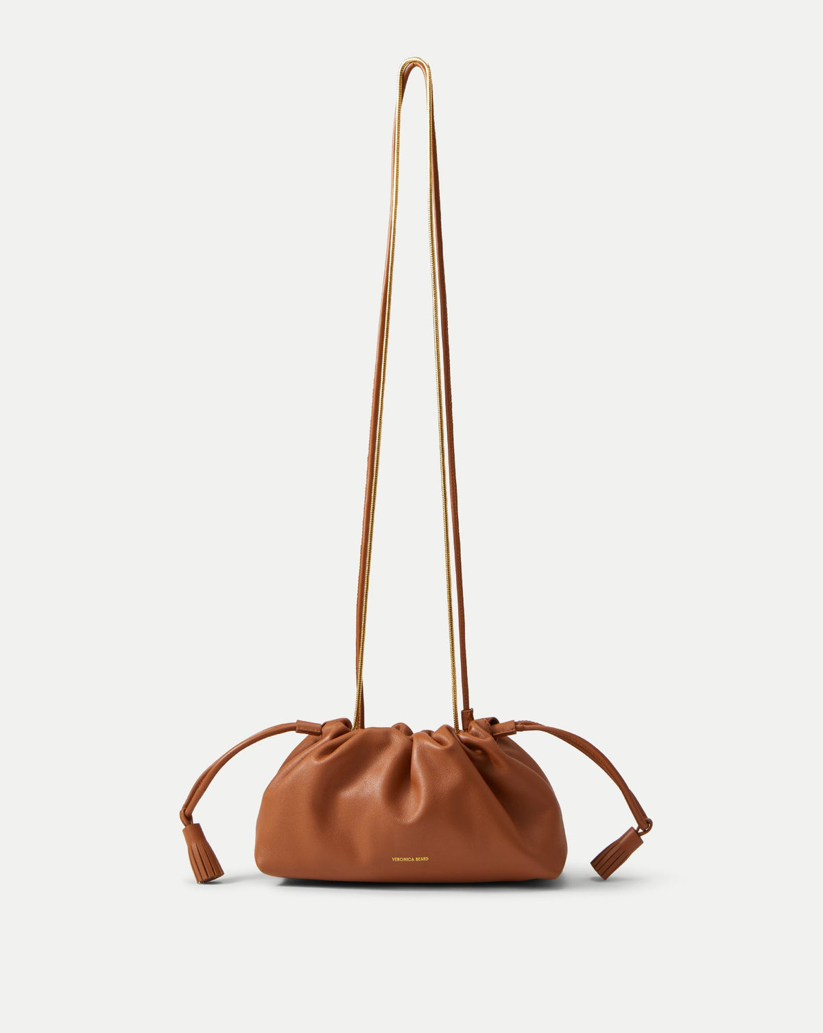 Small Veronica Beard Stash Bag in Tan Hazelwood - Veronica Beard Discount
