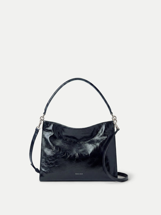 Vida Shoulder Bag in Navy - Veronica Beard Popular