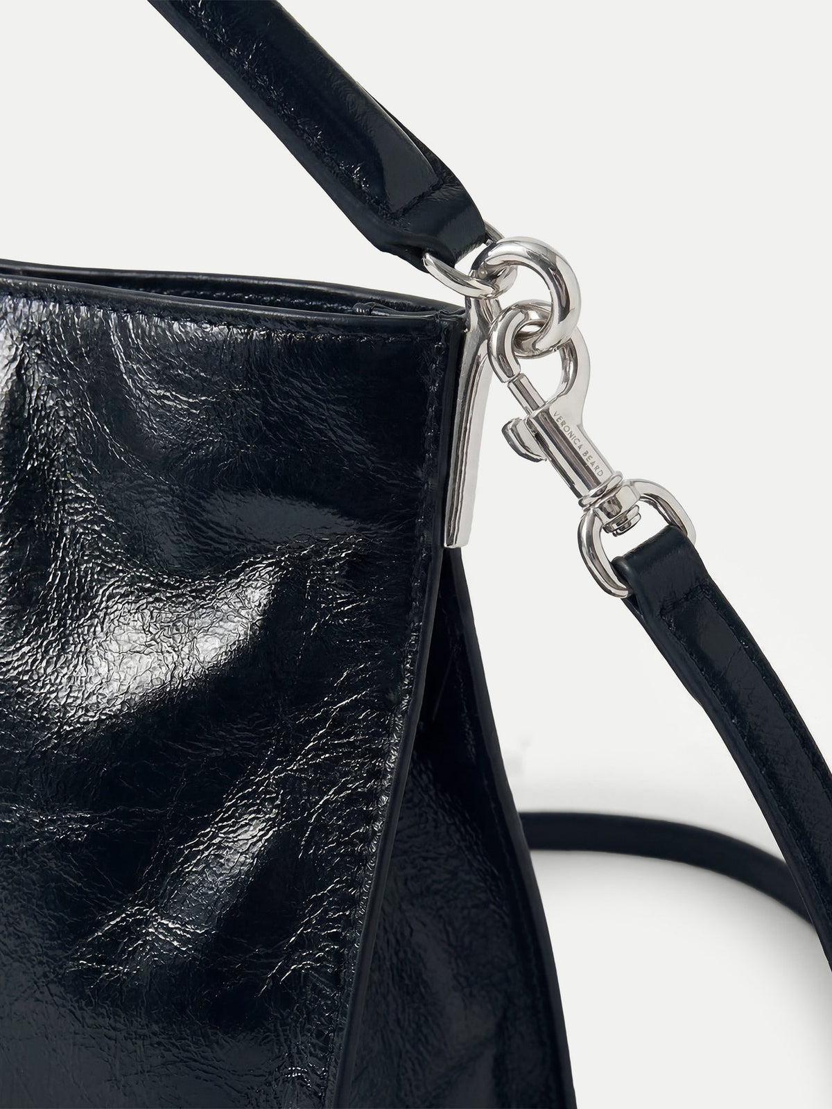 Vida Shoulder Bag in Navy - Veronica Beard Popular