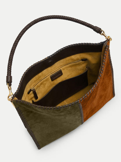 Vida Shoulder Bag in Cypress Multi - Veronica Beard Great Value