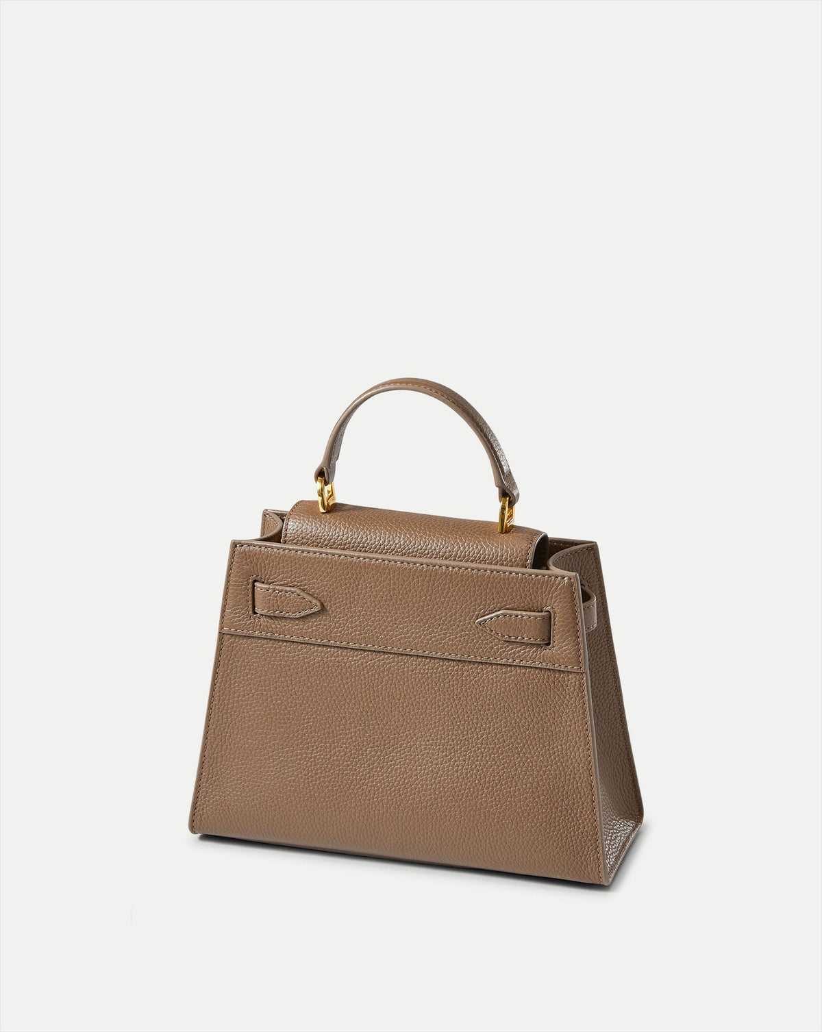 Veronica Beard Dash Top-Handle Bag in Light Brown Bark - Veronica Beard Sale