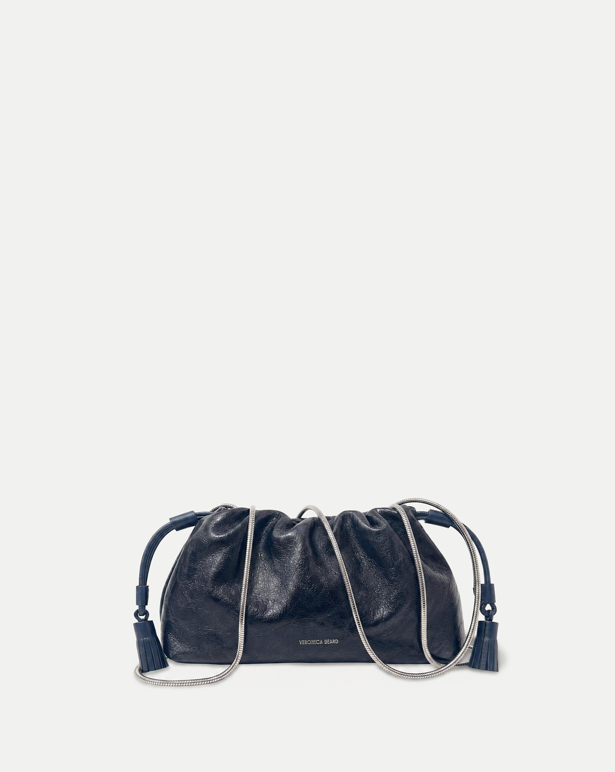 Small Veronica Beard Stash Bag in Navy - Veronica Beard Customer Favorite