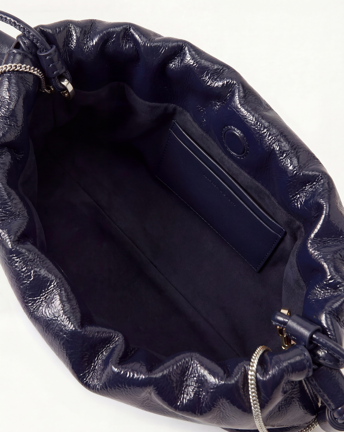 Small Veronica Beard Stash Bag in Navy - Veronica Beard Customer Favorite
