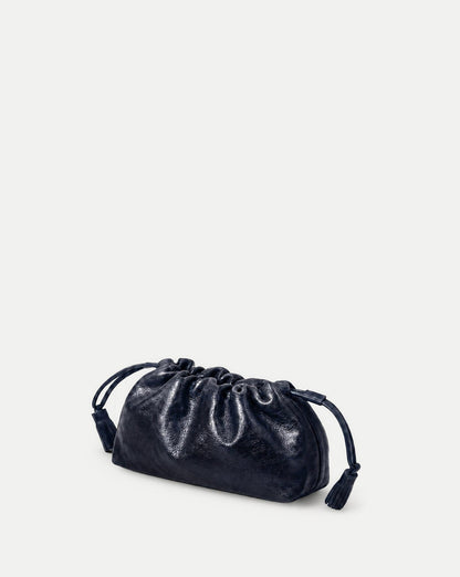 Small Veronica Beard Stash Bag in Navy - Veronica Beard Customer Favorite