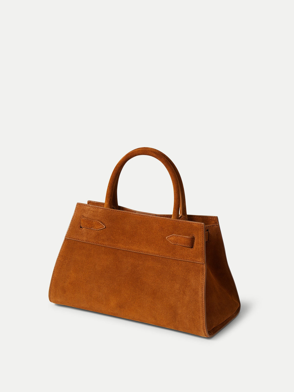 Veronica Beard Suede Dash Bag in Tobacco Brown - Veronica Beard New