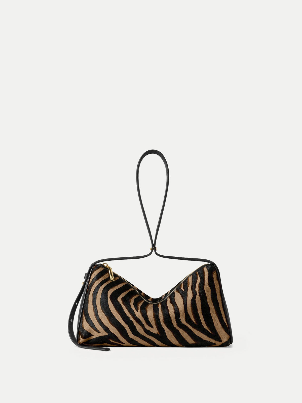 Zebra Calf Hair Prism Bag - Veronica Beard Signature