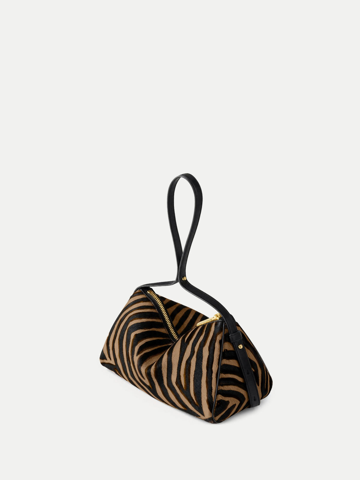 Zebra Calf Hair Prism Bag - Veronica Beard Signature