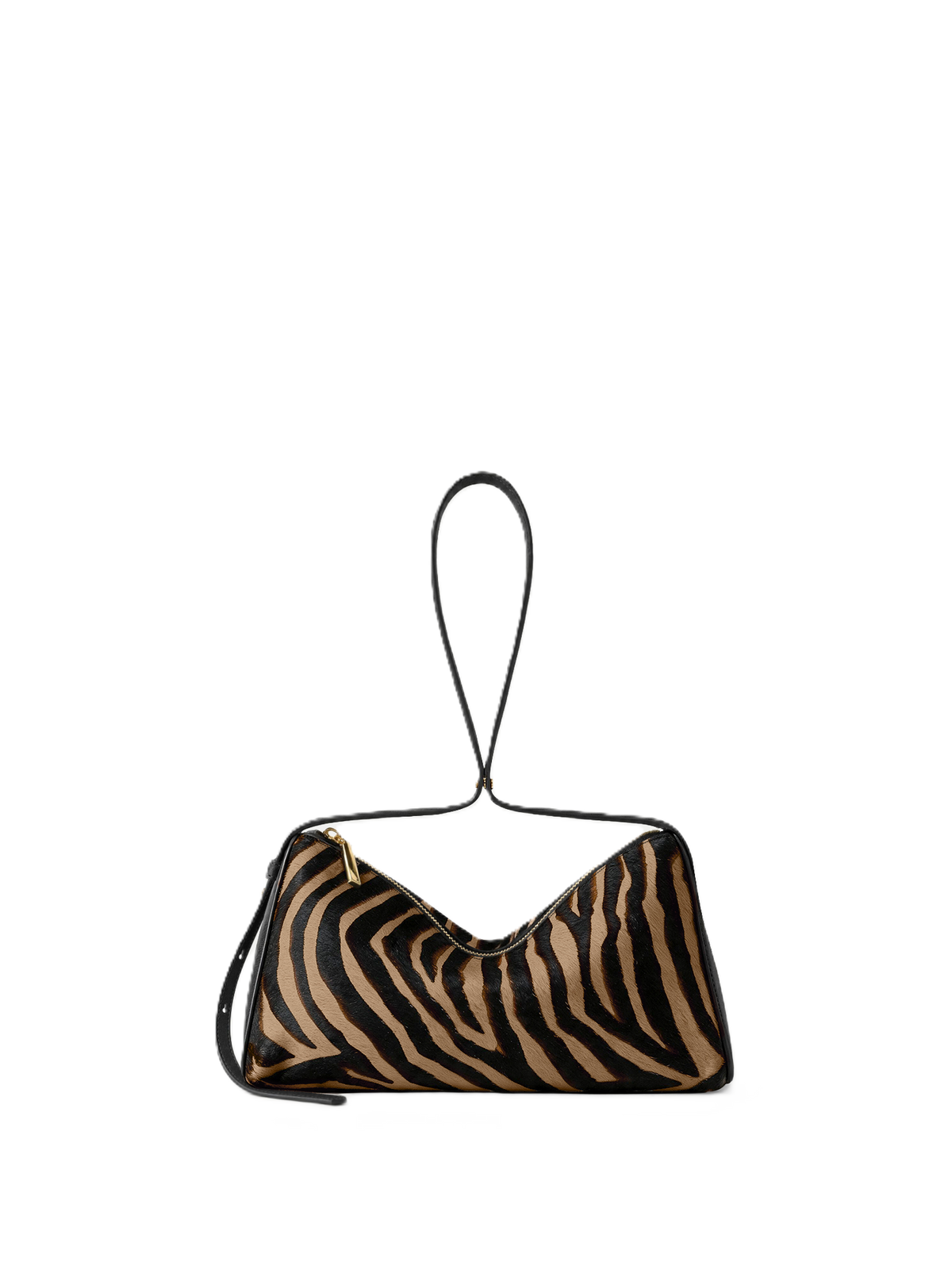 Zebra Calf Hair Prism Bag - Veronica Beard Signature