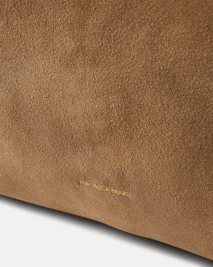 Jour Suede Shoulder Bag in Tan Bark - Veronica Beard Best Price