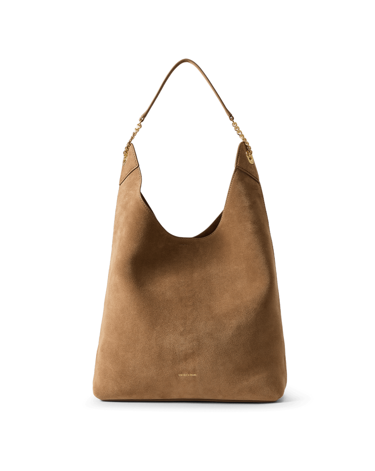 Jour Suede Shoulder Bag in Tan Bark - Veronica Beard Best Price