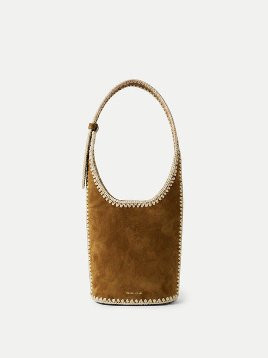 Whipstitch Loop Bag in Acorn Multi - Veronica Beard Special Offer