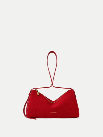 Prism Mini Bag in Red Suede - Veronica Beard Exclusive