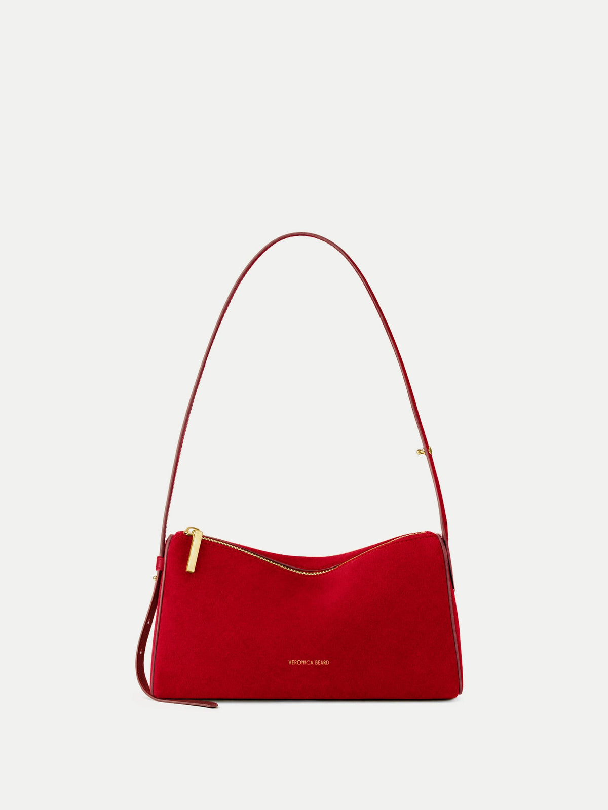 Prism Mini Bag in Red Suede - Veronica Beard Exclusive