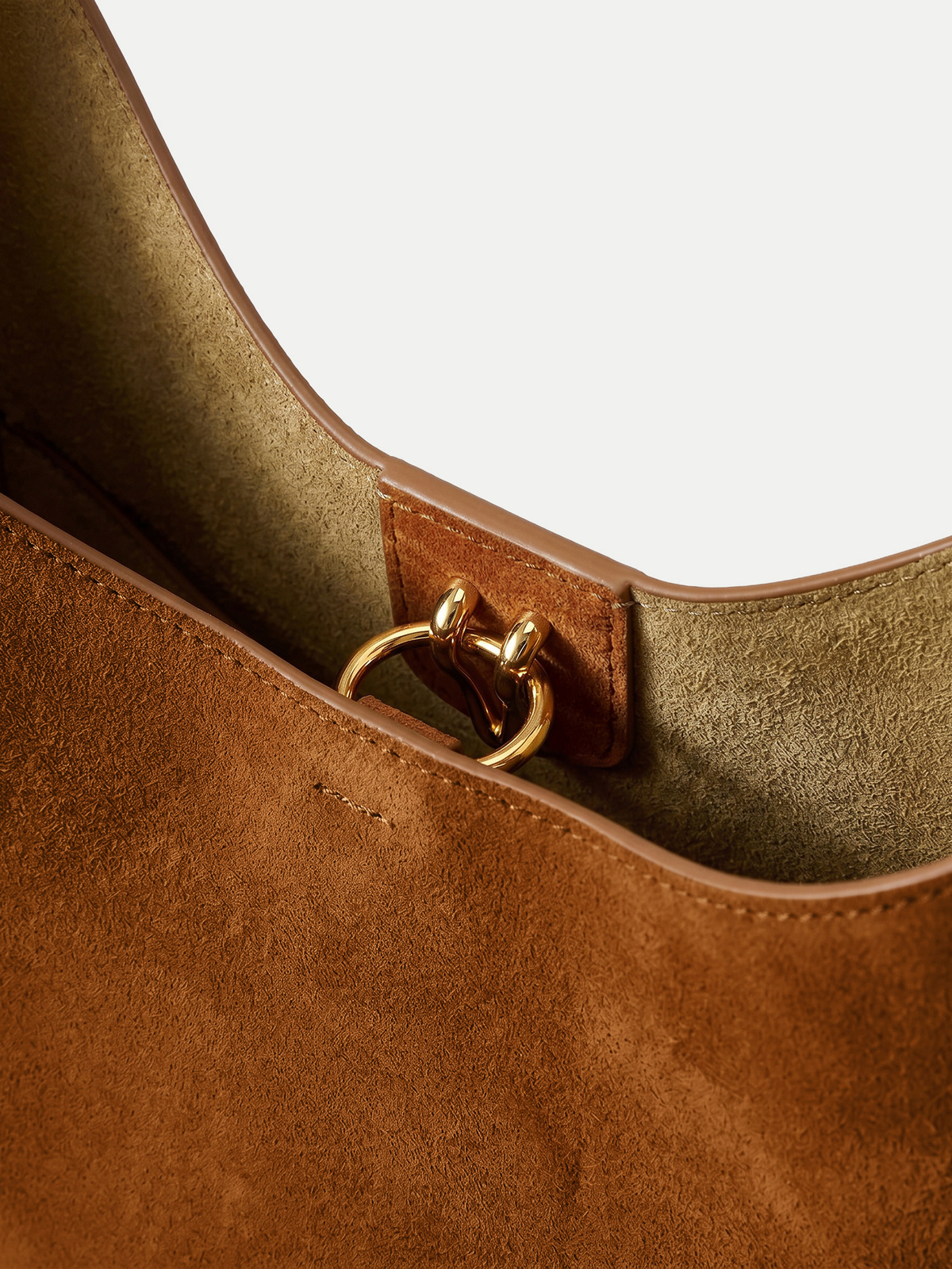 Jour Slouchy Shoulder Bag in Brown - Veronica Beard Best Seller