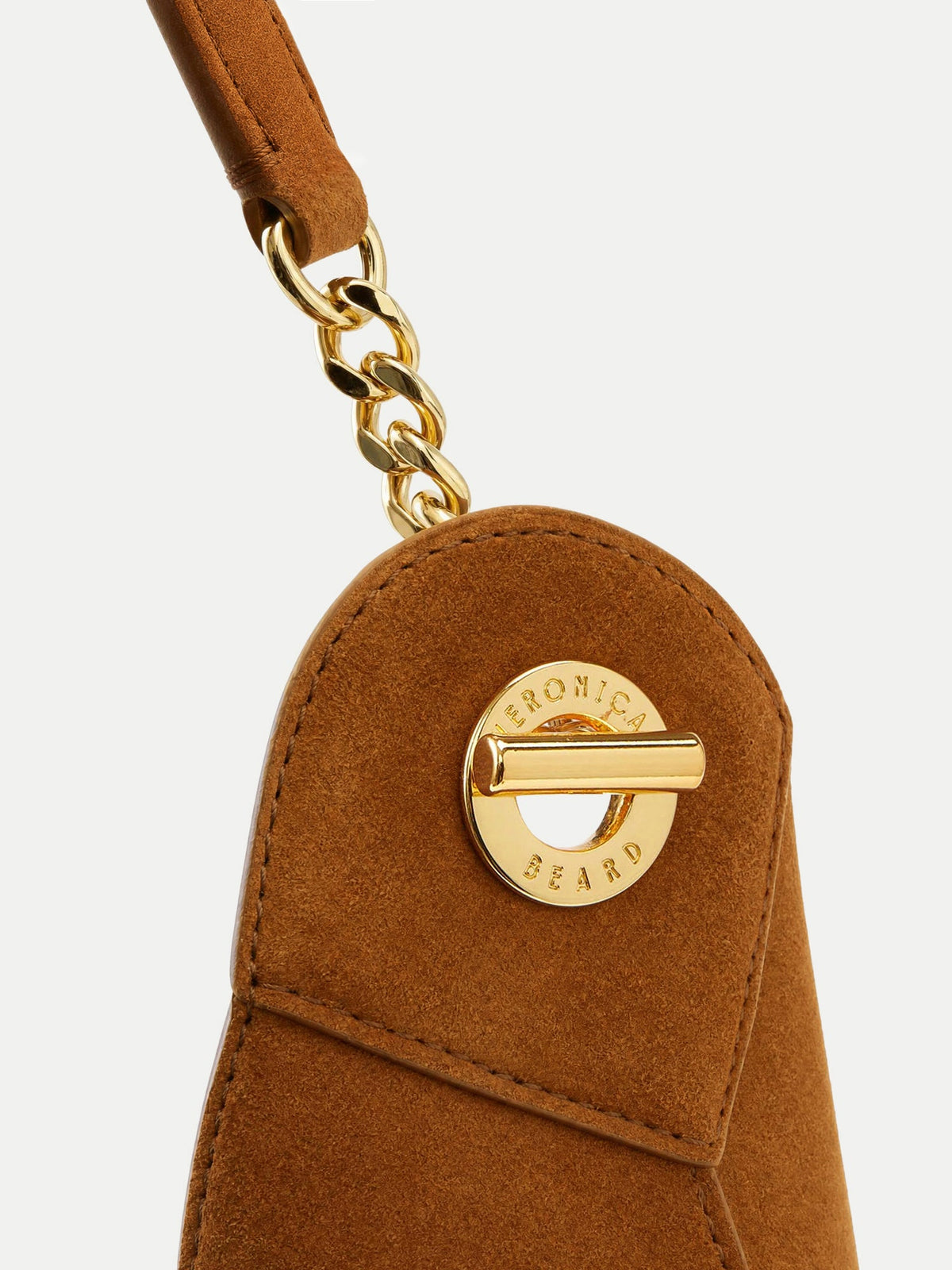 Jour Slouchy Shoulder Bag in Brown - Veronica Beard Best Seller