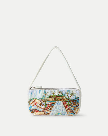 Pauline Beaded Shoulder Bag in Multi - Veronica Beard Great Value