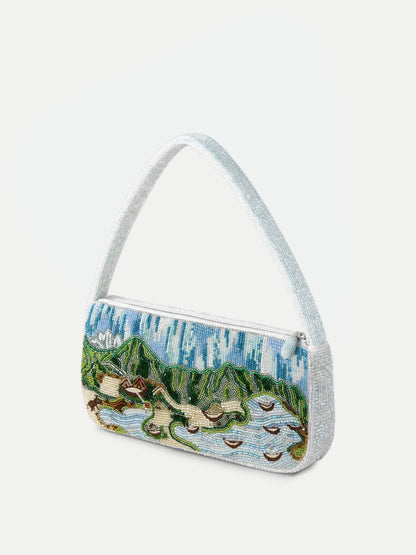 Pauline Beaded Shoulder Bag in Multi - Veronica Beard Great Value