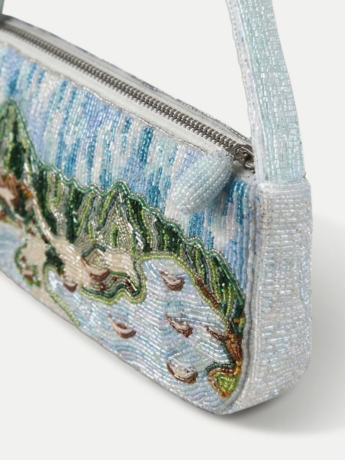 Pauline Beaded Shoulder Bag in Multi - Veronica Beard Great Value