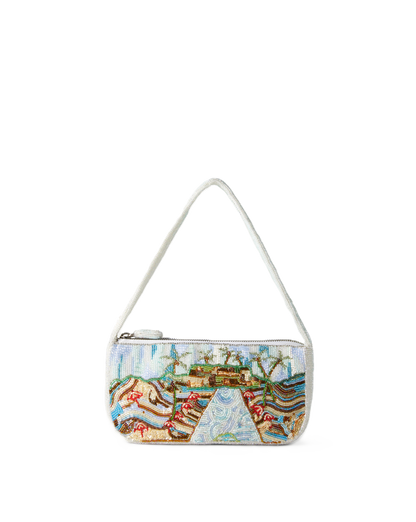 Pauline Beaded Shoulder Bag in Multi - Veronica Beard Great Value