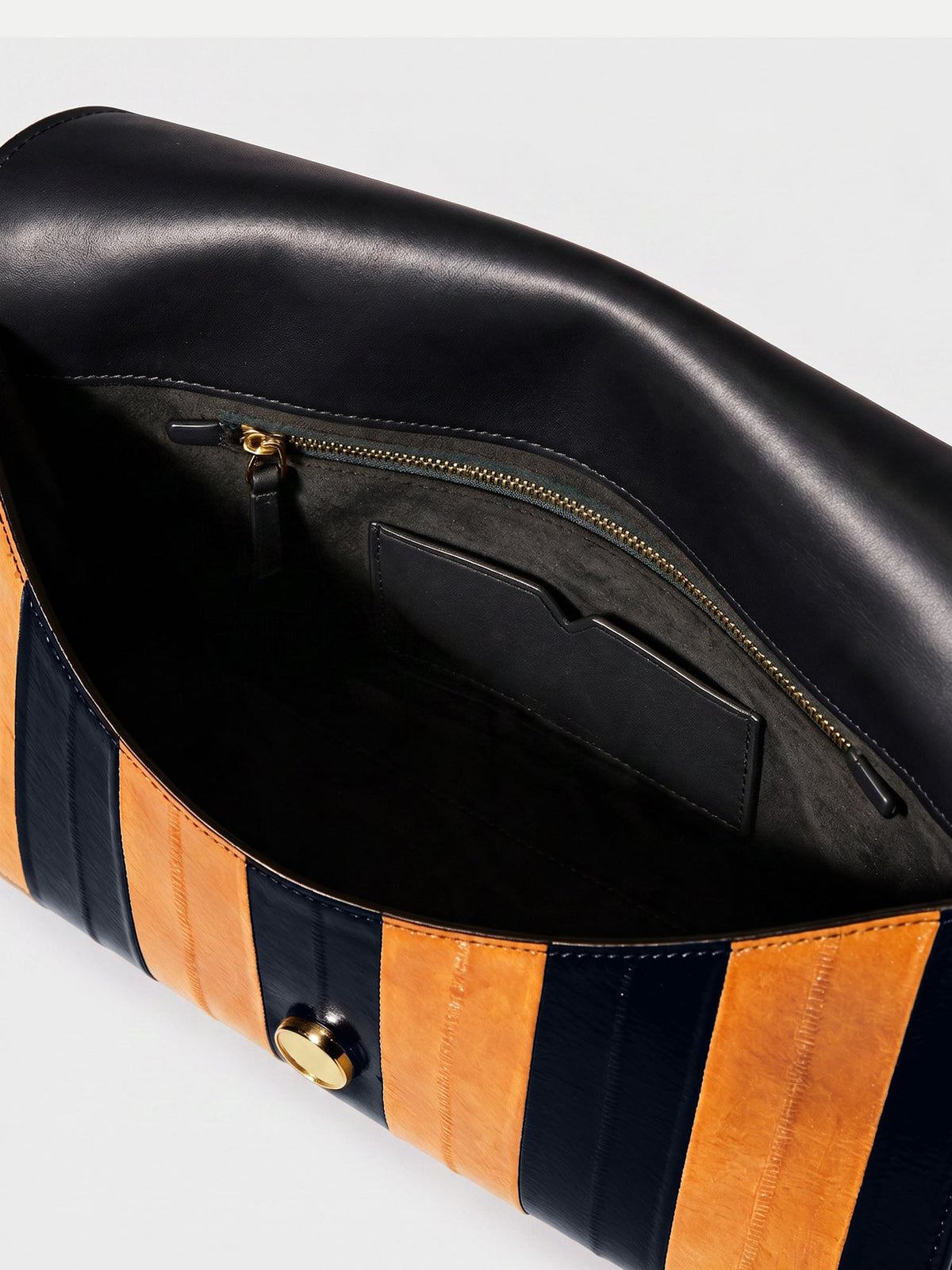 Edit Bag in Tan & Black Stripes Acorn Multi - Veronica Beard Discount