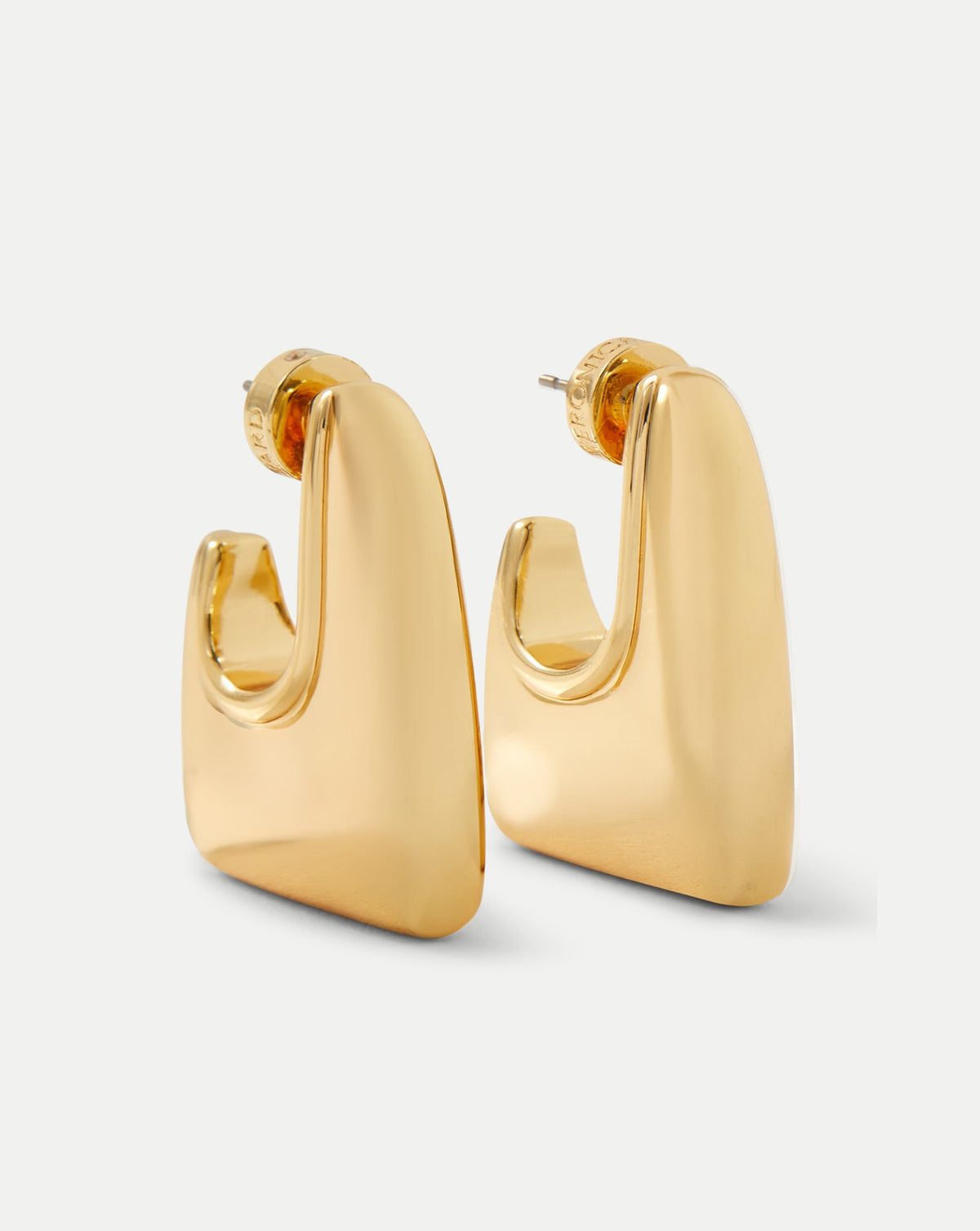 Everyday Square Hoop in Gold - Veronica Beard Best Price