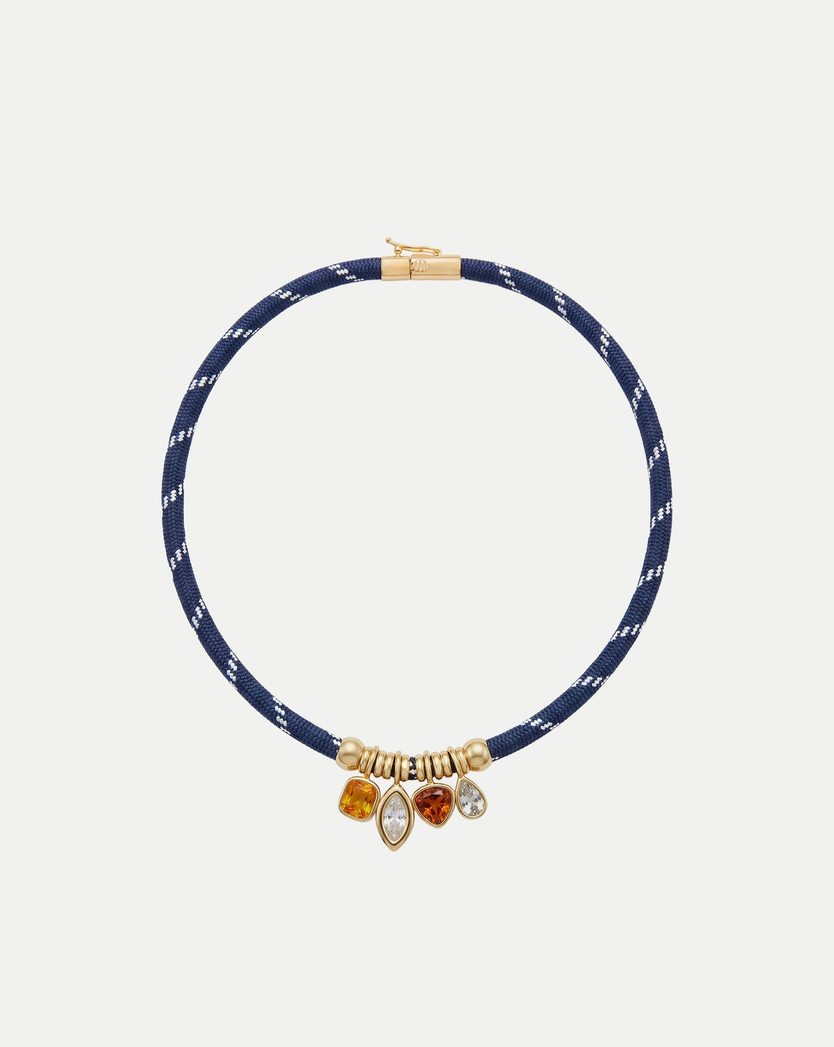 Paracord Charm Necklace in Navy - Veronica Beard Deals