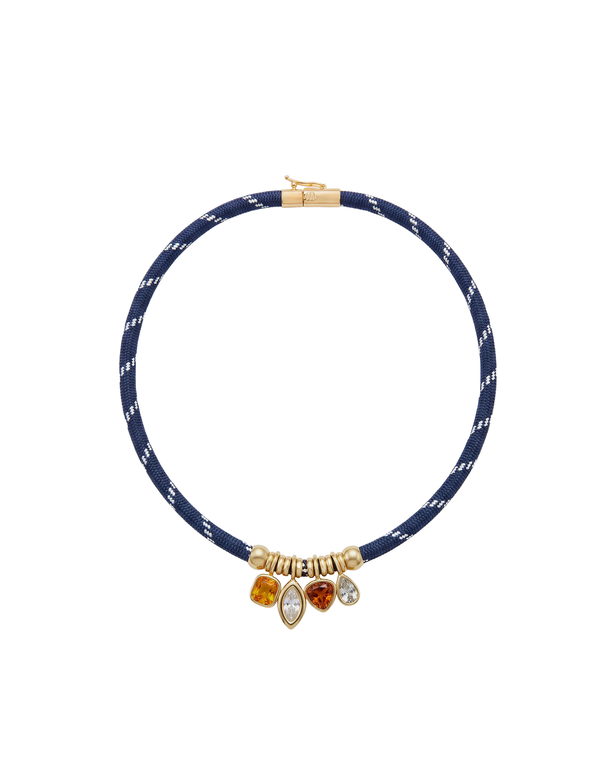 Paracord Charm Necklace in Navy - Veronica Beard Deals