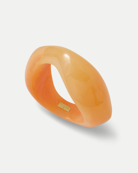 Marbled Resin Bangle in Sherbert - Veronica Beard Special Offer
